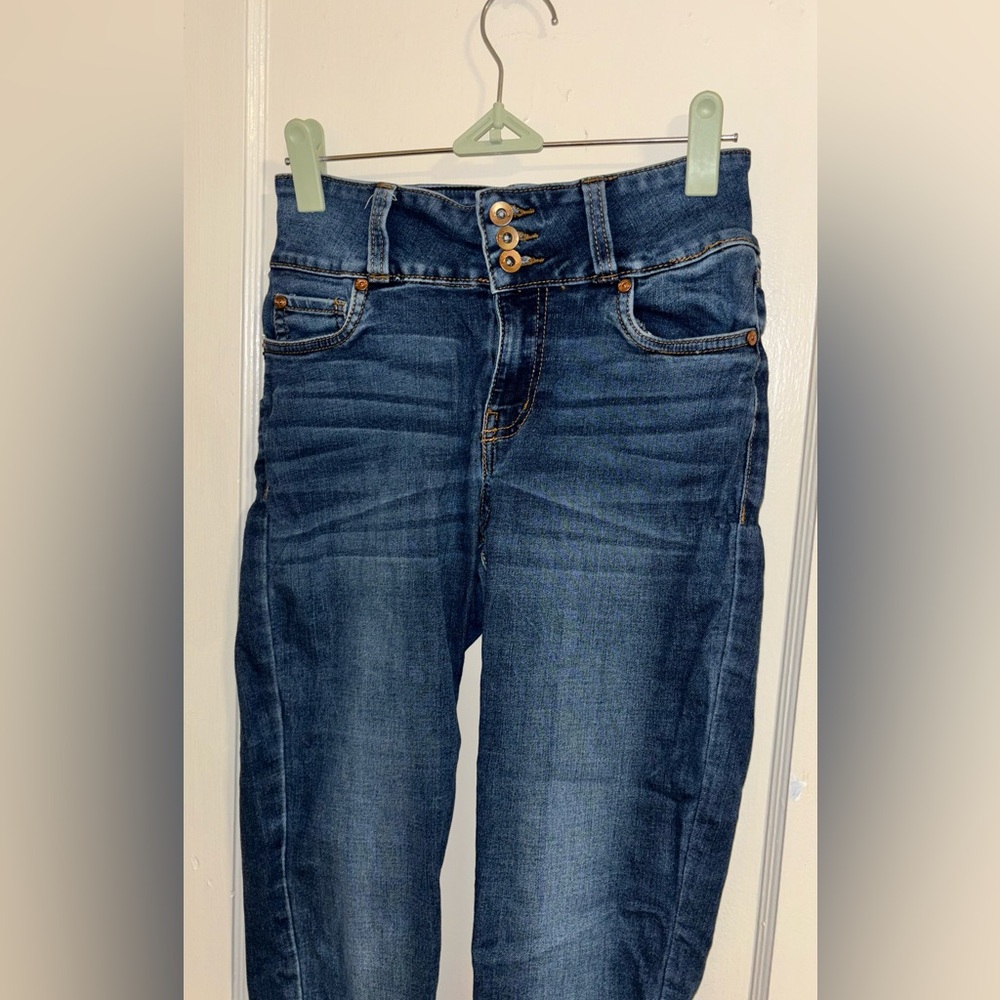 Kendall & Kylie The Ultra Babe skinny Blue Jeans